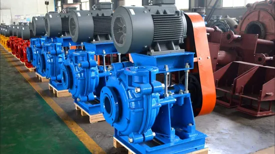 Zentrifugale elektrische hydraulische Tauchschlammpumpe, Kiespumpe, Sandpumpe, Schlammpumpe zum Sandbaggern mit Rührwerksschneidern